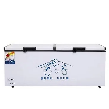 2023 Commercial kitchen appliances 398L small top open chest deep freezer