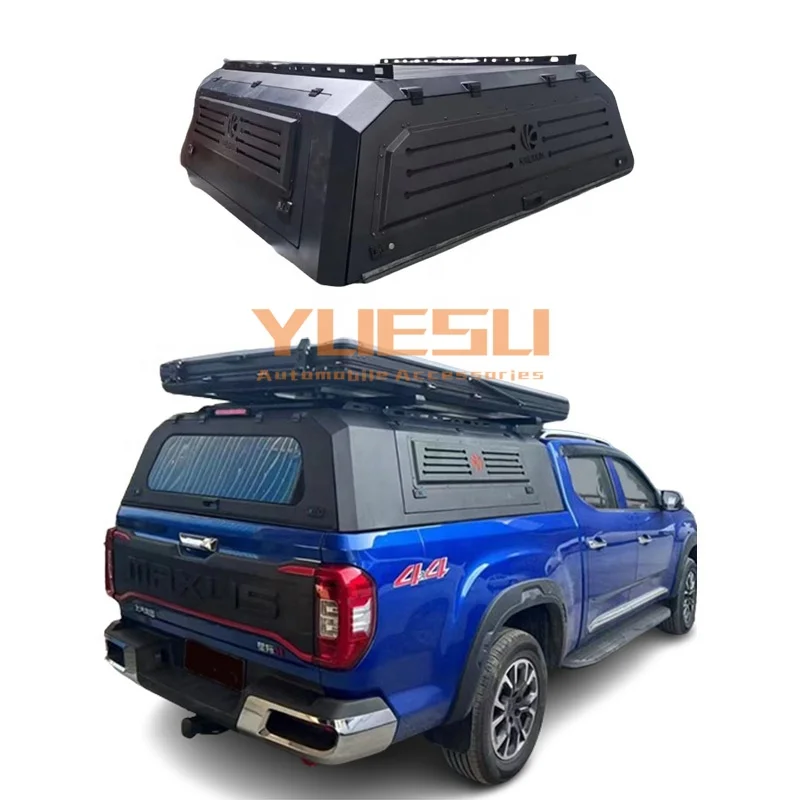 Waterproof Truck Camper Black Canopy 4X4 Pickupk Truck topper Canopy for NAVARA NP300 Frontier Nismo Hardtop