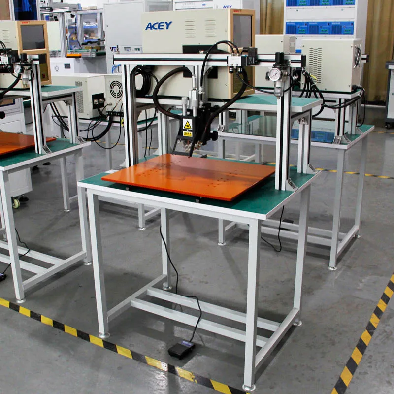 Lithium Ion Battery Pack Welding Machine 18650 21700 26650 32700 Gantry Manual Spot Welding Machine For Lithium Ion Battery