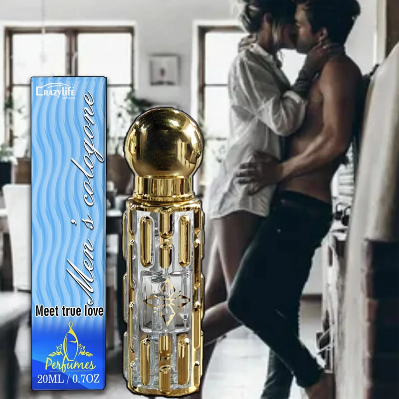 20ML Muslim Roll On Perfume Fragrance Essence Oil Body Scented Long Lasting Fragrance Alcohol Free Natural Floral Essential Oil