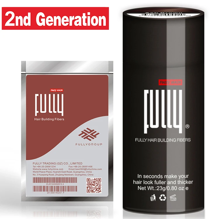 Manufacturer OEM Keratin Hair Wig Powder FULLY Unique Technology Unique 2nd Generation Plant Hair Building Fibers