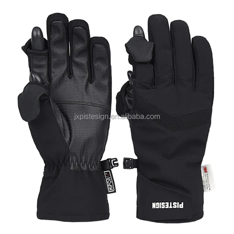Winter Fishing Gloves Anti-Slip Photography Gloves, Cold Weather Driving Gloves for Motorcycle, Skiing, Hunting