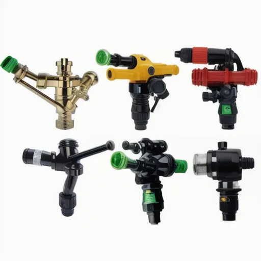 Flow Mini Rotary Plastic Regulated Pivot Micro 360 Irrigation Equipment Garden Water Mist Sprinklers For Garden