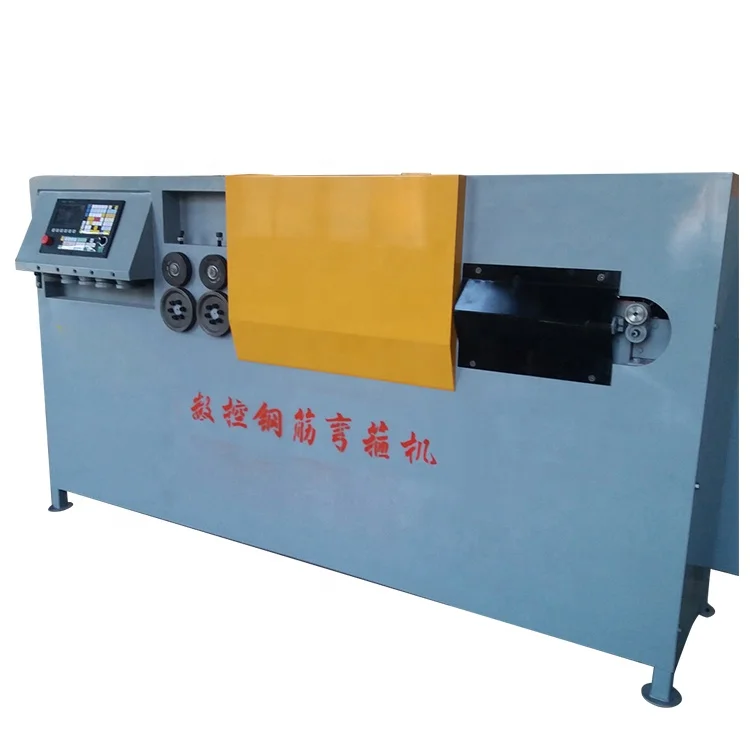 
Hot sale Full automatic auto Stainless steel iron square Spiral stirrup rod rebar cnc bending machine 