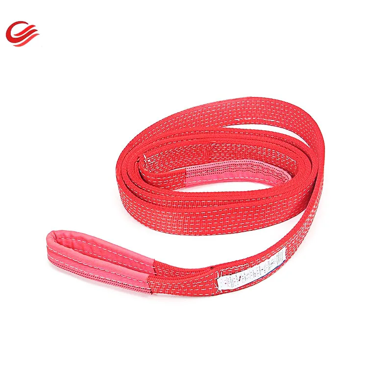 Heavy Duty Polyester weight webbing lifting slings with stand