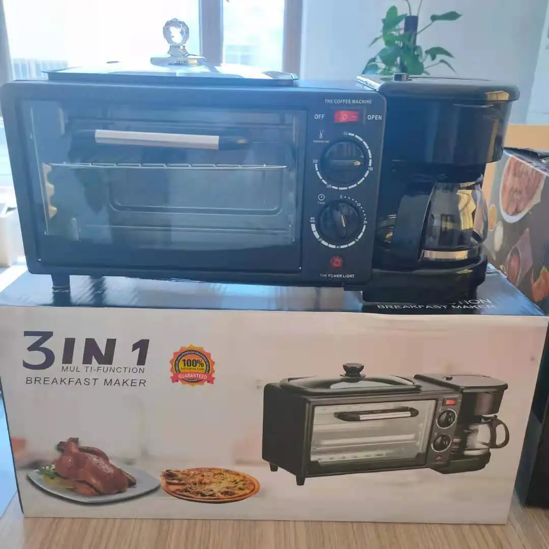 Household Multifunctional Automatic Breakfast Machine Coffee Maker 3 In 1 Breakfast Makers