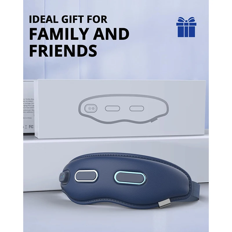 Intelligent Visualization Portable Heated Eye Massage Equipment for Migraines Eye Care Device Eye Massager