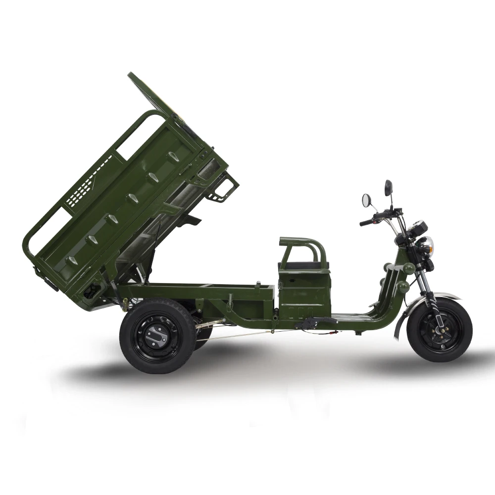 EU Ready Stock EEC COC Electric Trike Tricycle Mobility Trolley For Cargo Carrying