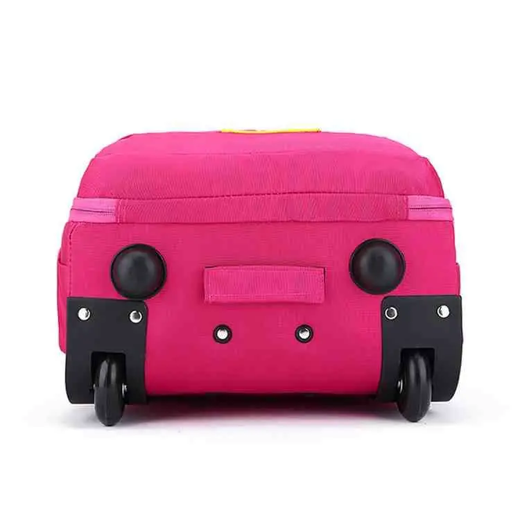Backpack Multi use carry on flight bags rose red luggage trolley bag backpacks with wheels