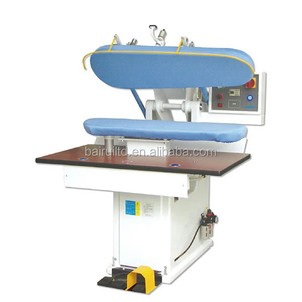 Top sale hotel commercial industrial laundry automatic garment clothes steam suction vacuum ironing table board