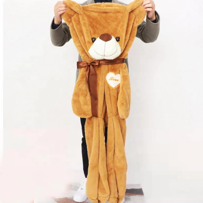 6 Colors 40-250cm Giant Teddy Skin Plush Toy Soft Bear Coat Empty Baby Sleeping Pillow Kids Doll Children Gifts