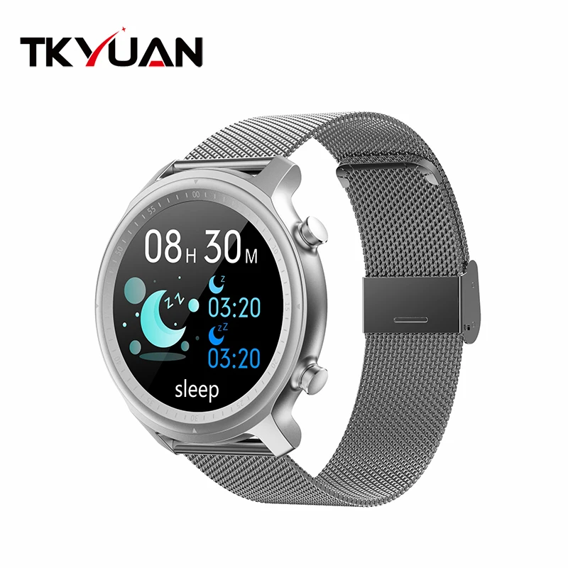 2021 1 3 дюймов Bt вызов Reloj Inteligente Smartwatch круглый Ip68 реального Водонепроницаемый Android Смарт часы для женщин чехол