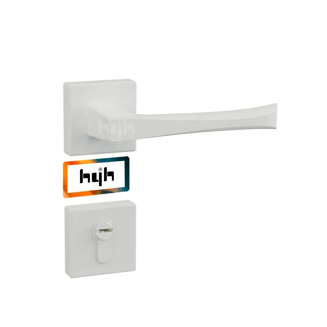 Guangdong-hyh  Hardware Zinc Alloy  European Security And Hot-Sell Bedroom Door Lock Handle Set For Wood Door