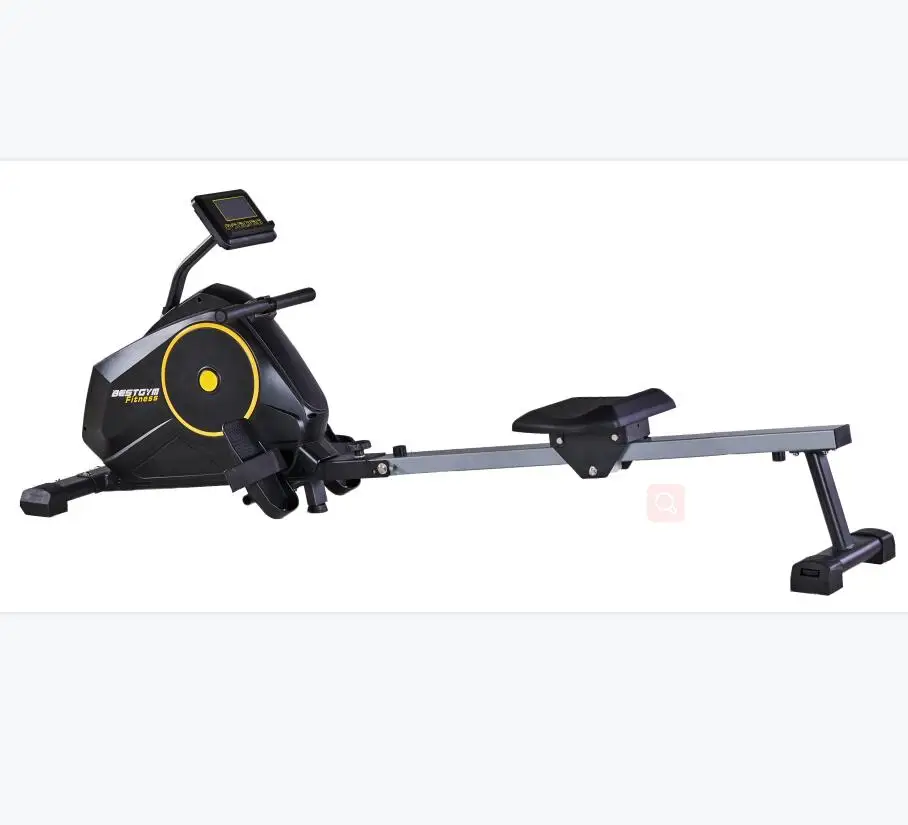 Health & Fitness Magnetic Rowing Machine Rower with LCD Monitor
