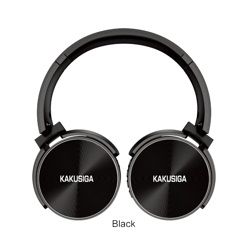 KAKUSIGA Folding and stretching support TF card FM V5.0 EDR faster connection Head-mounted Wireless Headset
