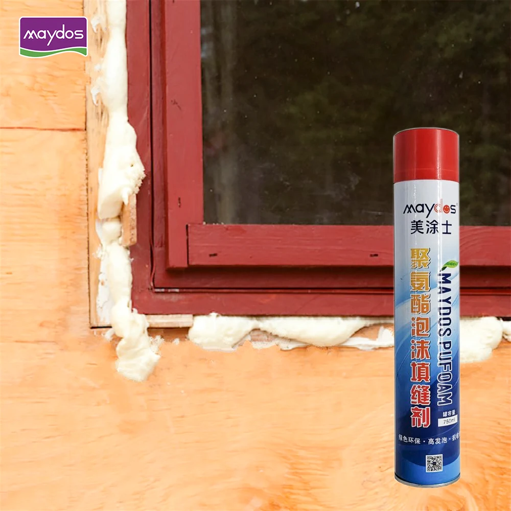 Wholesale PU Foam Adhesive Spray 750ml PU Sealant Foam Espuma De Poliuretano from PU Foam Manufacturer