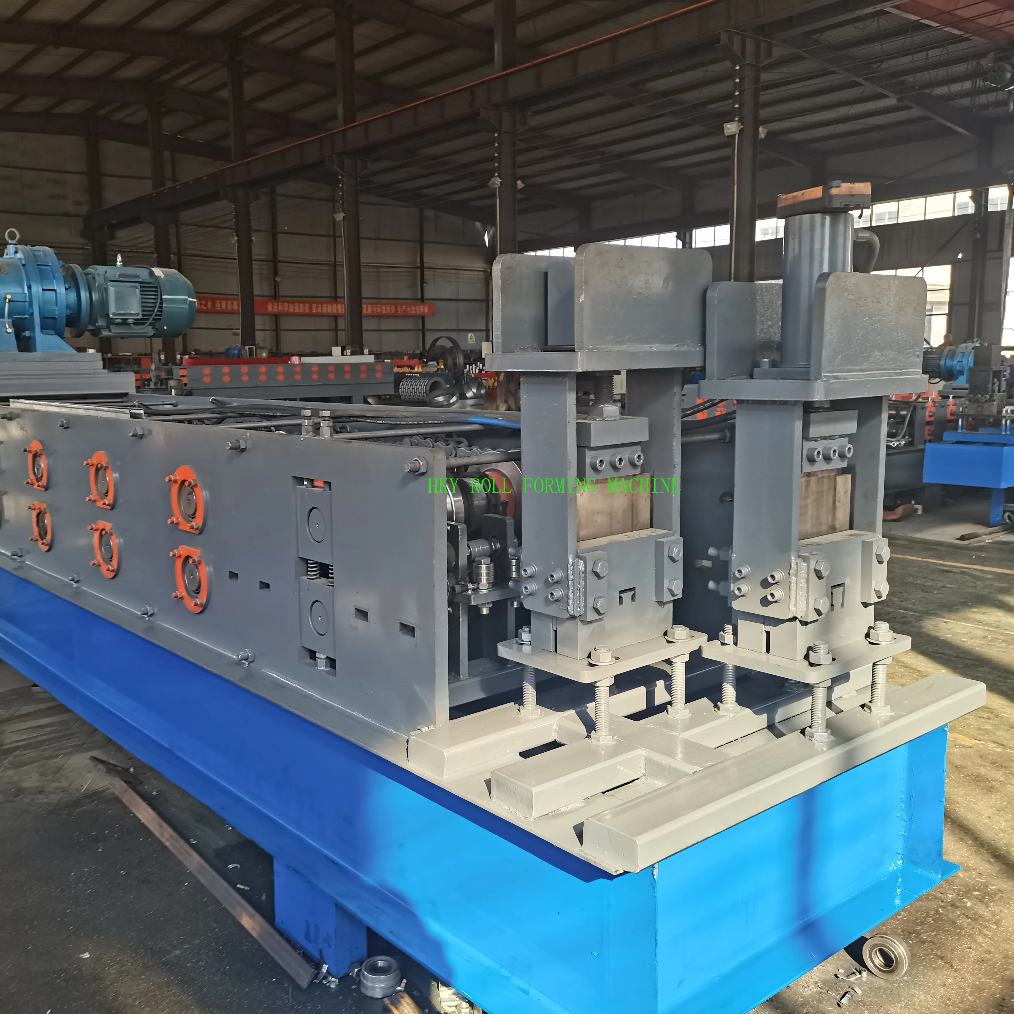 Manufacture High Quantity Automatic Special Design Agriculture N Strut Bracket Channel Roll Forming Line Machine