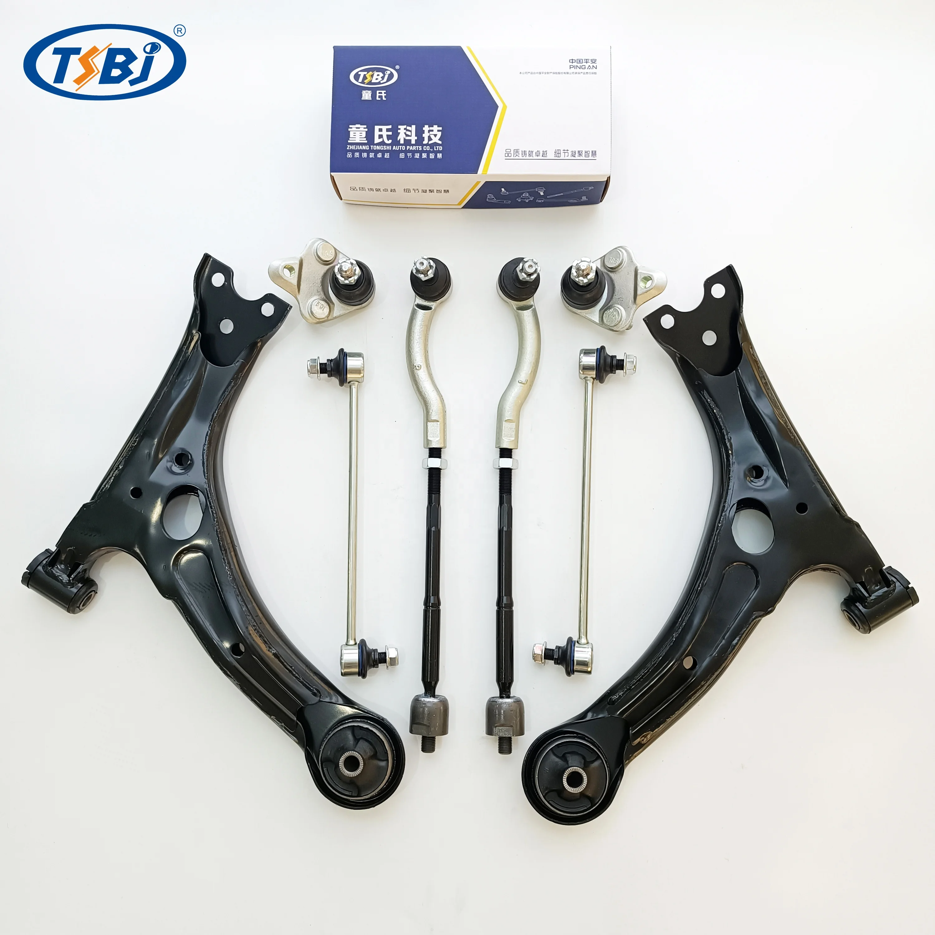 Factory wholesale hot sale full set of auto chassis parts like control arm for Toyota	COROLLA Saloon (_E15_) OE 48820-47010