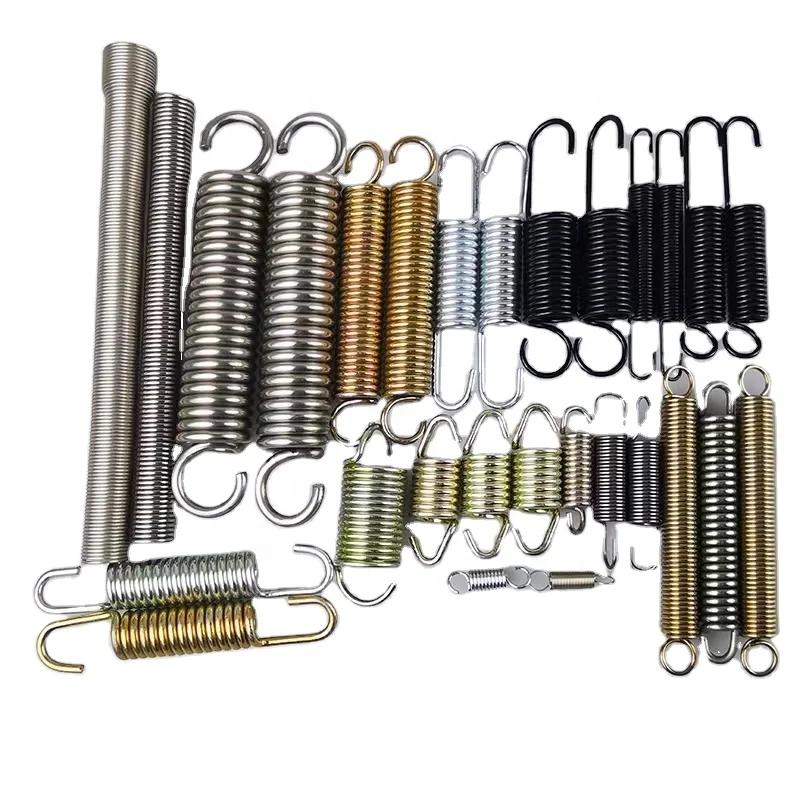 Custom stainless steel tension spring spiral stretch spring Hardware motorcycle furniture electronic car extension spring