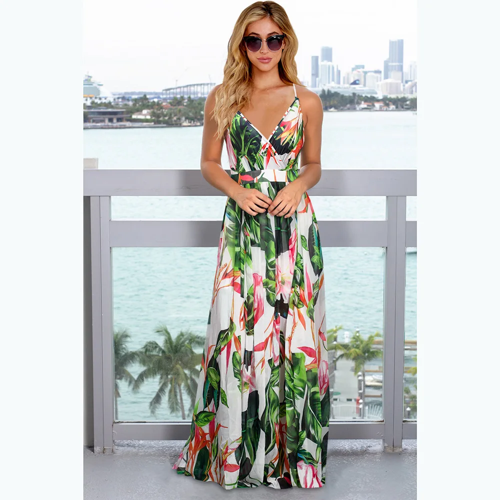 
Duliang new arrival ukrainian dress casual elegant maxi dress 