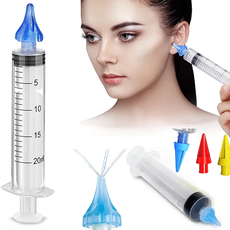 2024 Hot selling product Ear Syringe Syringe Factory Hot Sale PVC Suction Ear Washing Syringe Squeeze Bulb