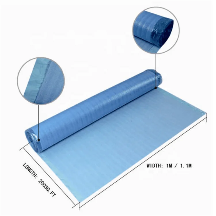 Excellent Insulating EPE foam roller non-slip carpet underlay