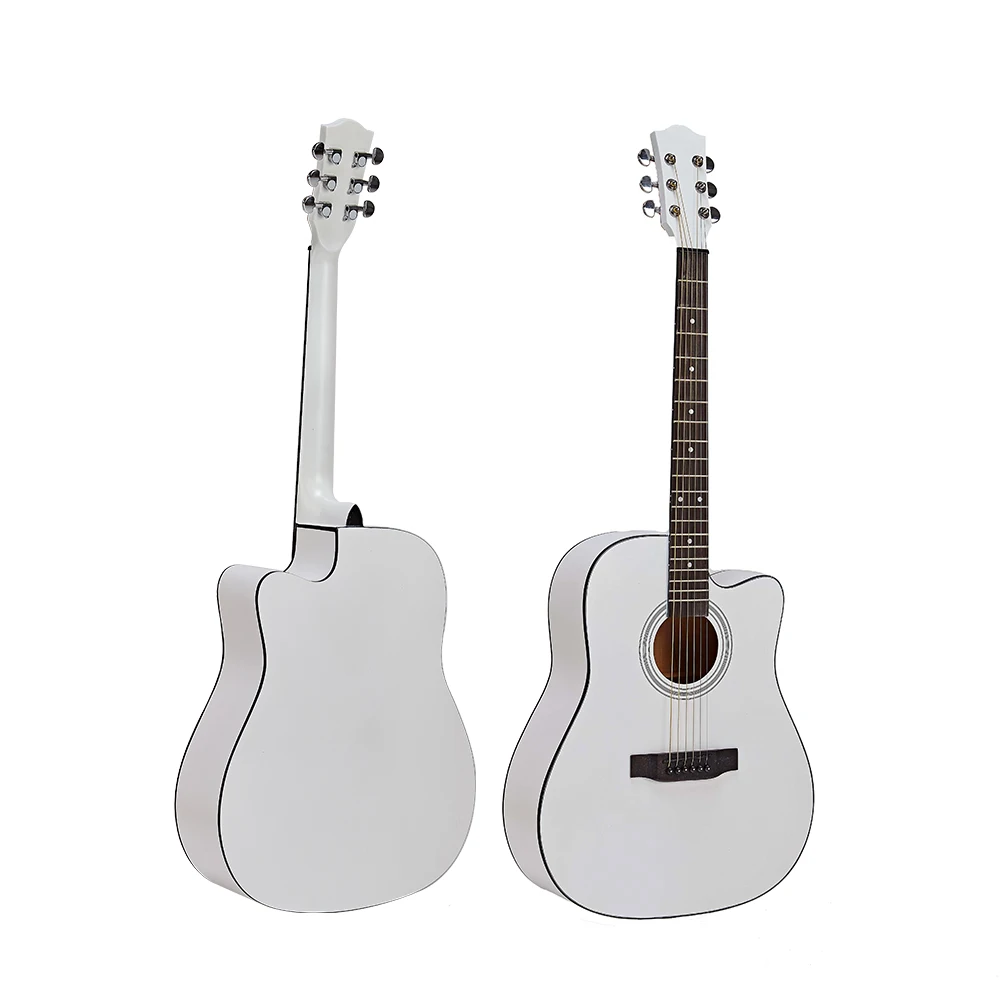 Professional Quality Wholesale Factory Cheap Price 41 Inch Acoustic Guitar With Cutaway (AFG41C-01B)