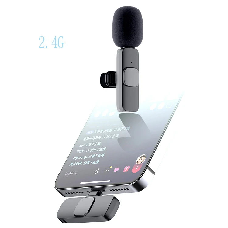 Wireless microphone radio noise reduction fidelity sound