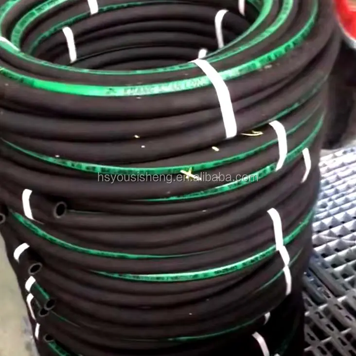 10 bar Rubber water hose with textile cord reinforce low pressure water air hose