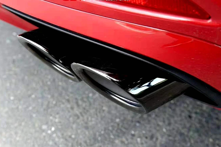 Full Set Carbon Fiber Exhaust Tips Air Valvetronic Muffler Exhaust 997 For Porsche 996 Exhaust