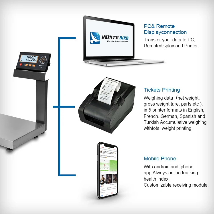 Small business machine production weight 300kg Electronic price platform scales