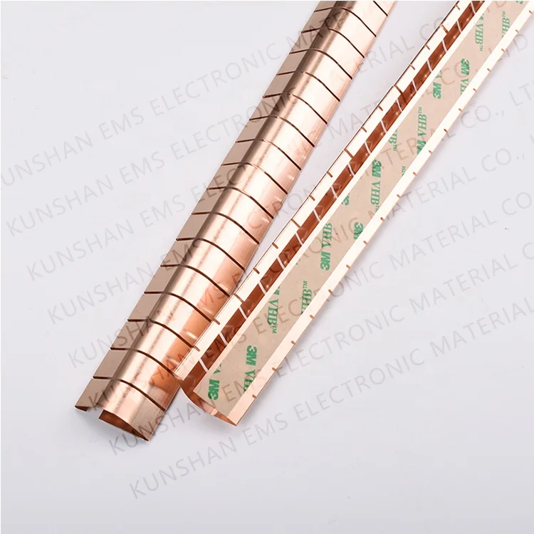 ISO9001 Precision Custom Copper Fingerstock BeCu Finger Gasket For EMC Shielding MRI Door