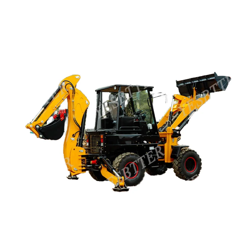 Экскаватор-погрузчик WZ45-16 компактный EPA4 4WD одобренный китайским производителем 1 год гарантии