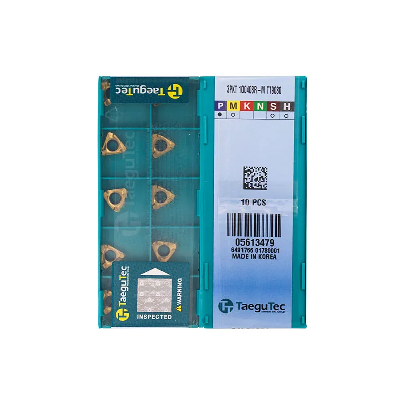 3PKT100408R-M TT9080 100% оригинальная Корейская карбидная вставка лучшего качества 10 шт./лот Лидер продаж