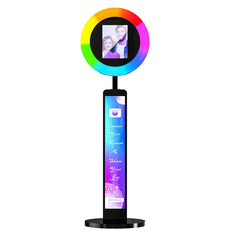 360 Spin Mirror Photo Booth Touch Screen Wedding Party Ipad Photo Booth Machine