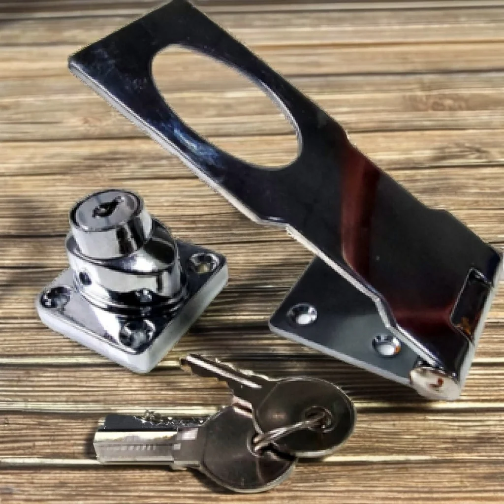 Zinc Alloy Safety Door Lock Latch Bolt Clasp Hasp for Door and Furniture Security