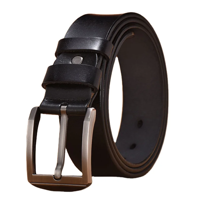 Мужской ремень из натуральной кожи Прямая поставка с завода Высококачественный коровьей