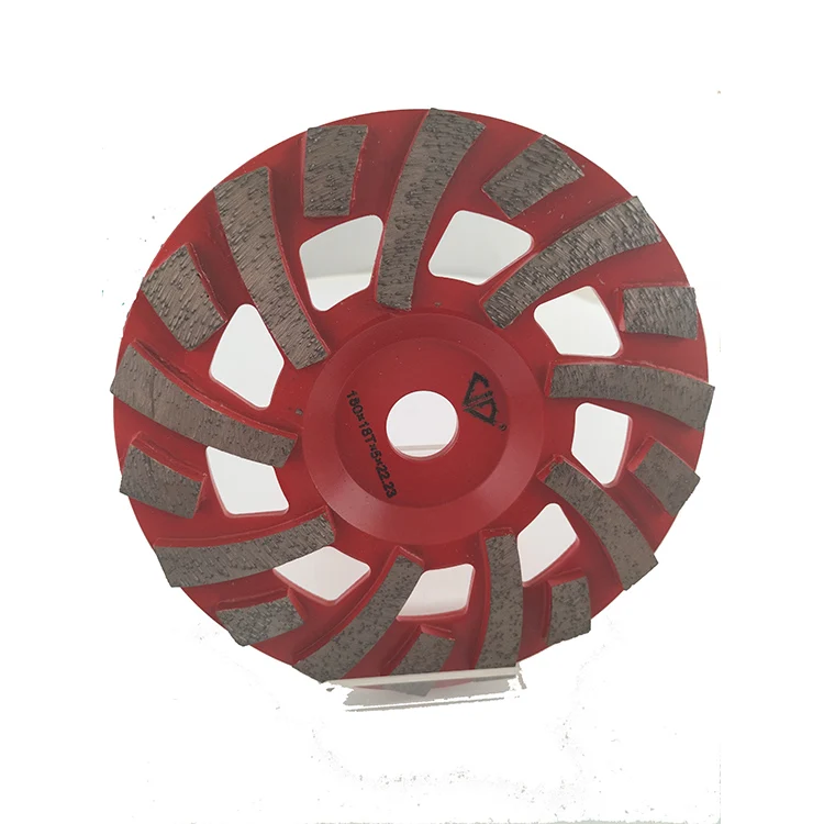 Vacuum brazed diamond grinding cup wheel for marble granite