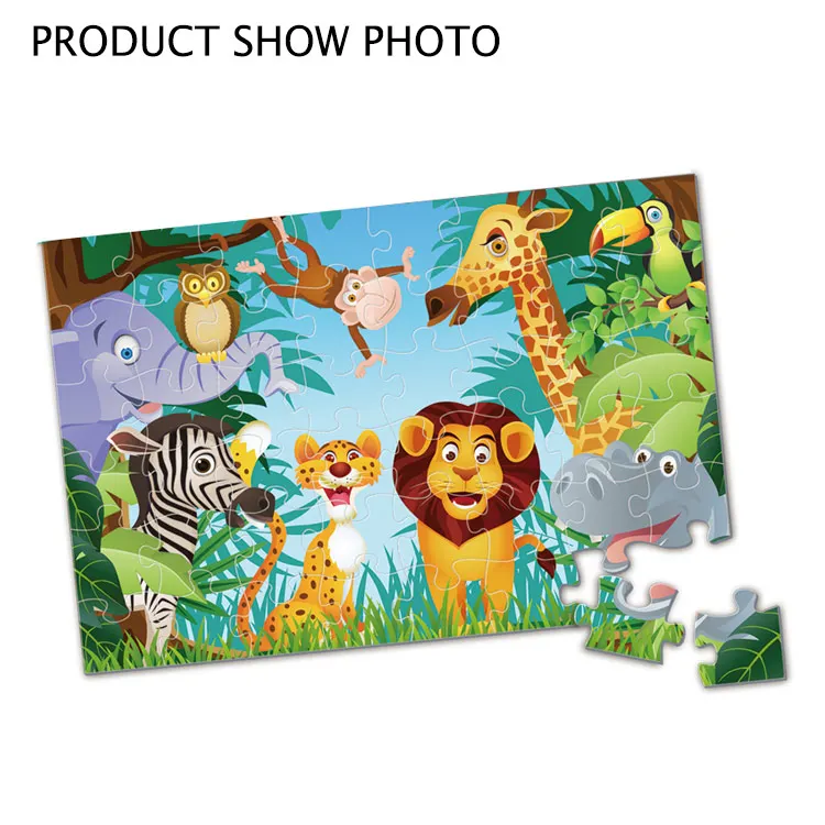 Enlighten Jumbo Floor Puzzle Forest and Wildlife Kids Jigsaw Puzzle 48 PCS