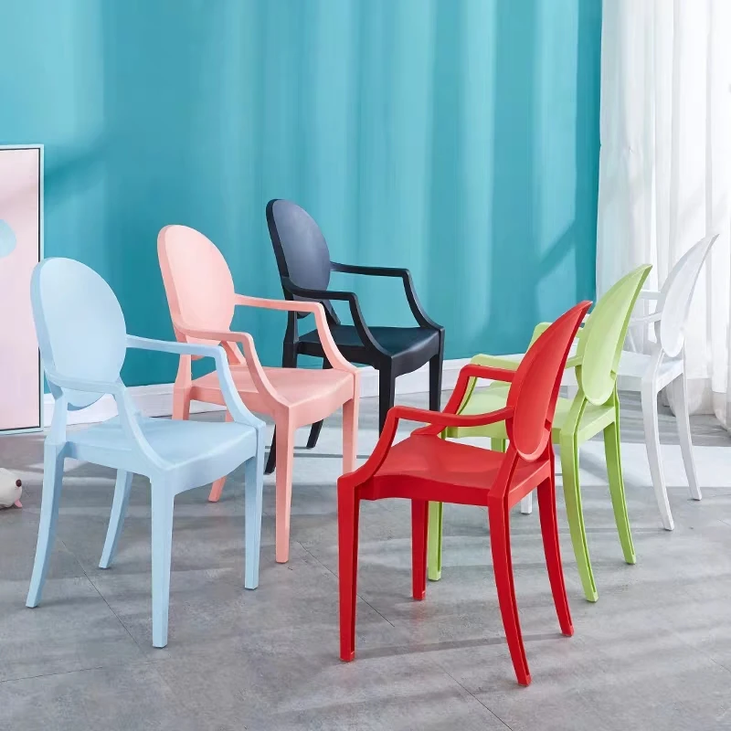 Colorful cute kids chairs wholesale dining chair plastic kids chair with arms