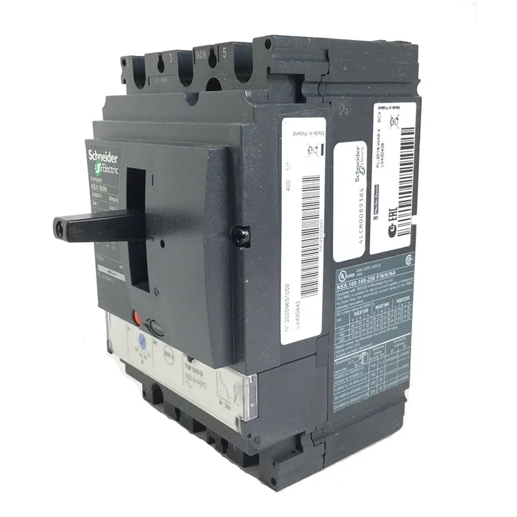  LV430840 Merlin Gerin MCCB OEM/ODM заводской компактный NSX 160 Amp 3 Pole NSX160N