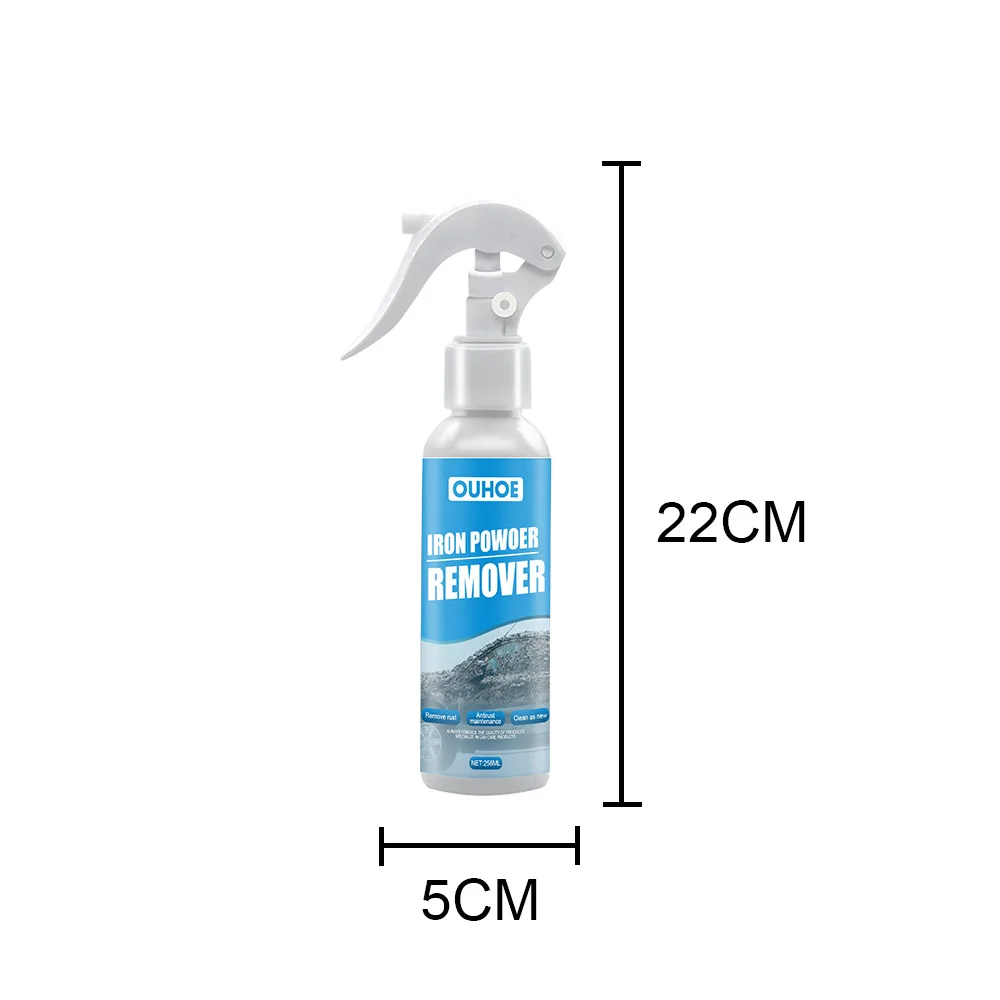 car care metal anti rust cleaner multi functional metal surface rust removal spray car motorcycle equipment cleaner spray