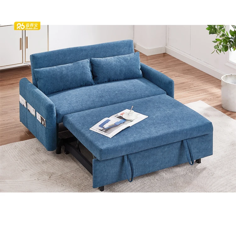 2024 new design multifunctional folding sofa bed chinese folding sofa bed with arms lazy sleeping multi-function sofa bed