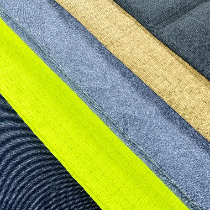 Wholesale Price Workwear Uniform Fr Ripstop Aramid Flame Retardant Antistatic Fabric