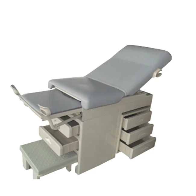 EU-GB505 Multifunction Adjustable with Drawers Medical Couch Manual Hospital Examination Delivery Gynaecological Table