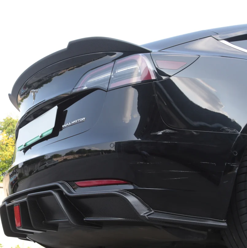 Single Deck Rear Roof Wing Spoiler