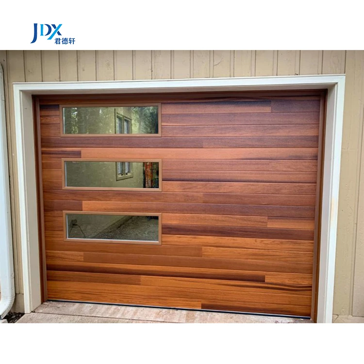 7 X 18 Security Garage Doors Residential Automatic Overhead 12 X 7 Garage Door For Villa