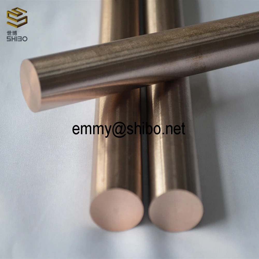 original manufacturer W70Cu30 tungsten copper alloy rod for spark electrode