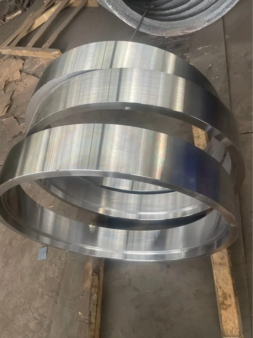 Seamless Rolled and Forged Rings and Flanges factory  Seamless Rolled Neck Rings