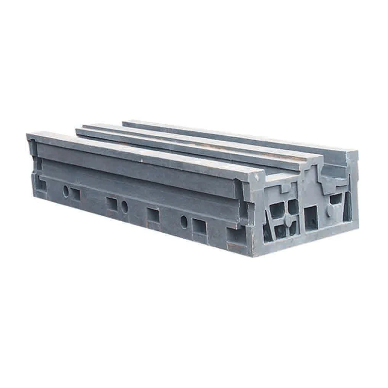 OEM Custom High Pressure Large Casting Resin Sand Cast Process Machine Tool Body Big Lathe Bed Casting